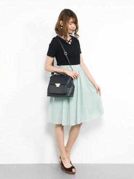 miyaseさん（レディース・166cm）の夏コーディネート