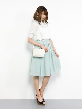 miyaseさん（レディース・166cm）の夏コーディネート