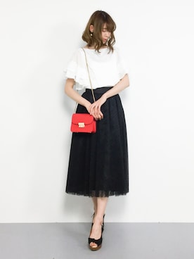 miyaseさん（レディース・166cm）の夏コーディネート