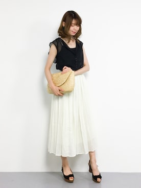 miyaseさん（レディース・166cm）の夏コーディネート
