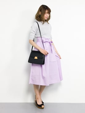 miyaseさん（レディース・166cm）の夏コーディネート