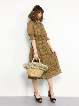 miyaseさん（レディース・166cm）の夏コーディネート