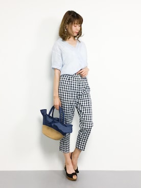 miyaseさん（レディース・166cm）の夏コーディネート