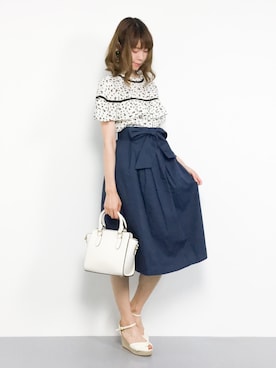 miyaseさん（レディース・166cm）の夏コーディネート