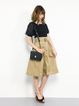 miyaseさん（レディース・166cm）の夏コーディネート