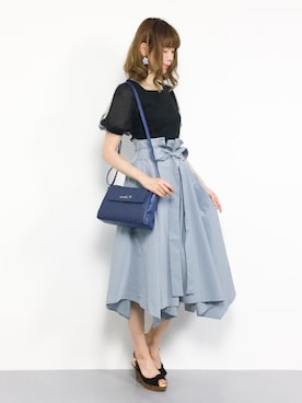 miyaseさん（レディース・166cm）の夏コーディネート