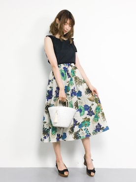 miyaseさん（レディース・166cm）の夏コーディネート