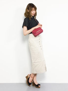 miyaseさん（レディース・166cm）の夏コーディネート
