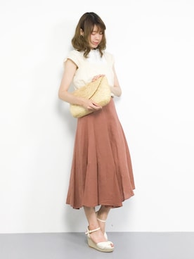 miyaseさん（レディース・166cm）の夏コーディネート