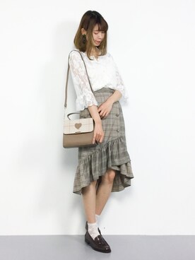 miyaseさん（レディース・166cm）の夏コーディネート