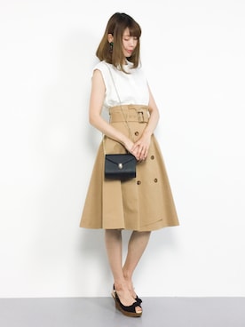 miyaseさん（レディース・166cm）の夏コーディネート