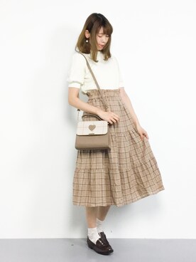 miyaseさん（レディース・166cm）の夏コーディネート