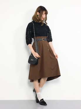 miyaseさん（レディース・166cm）の夏コーディネート