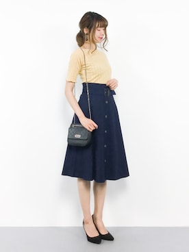 miyaseさん（レディース・166cm）の夏コーディネート