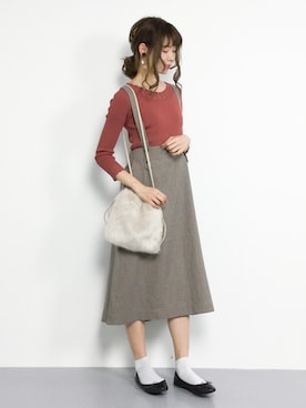 miyaseさん（レディース・166cm）の秋コーディネート