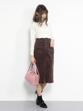 miyaseさん（レディース・166cm）の秋コーディネート