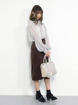 miyaseさん（レディース・166cm）の秋コーディネート