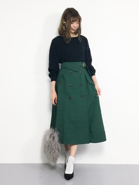 miyaseさん（レディース・166cm）の秋コーディネート