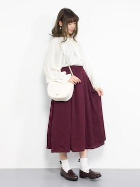 miyaseさん（レディース・166cm）の秋コーディネート