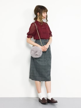 miyaseさん（レディース・166cm）の秋コーディネート