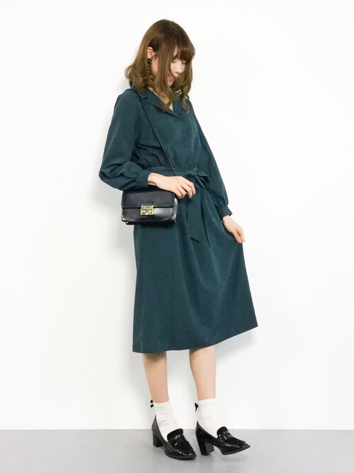 Miyase Zozotown Visのシャツワンピースを使ったコーディネート Wear