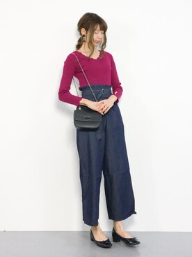 miyaseさん（レディース・166cm）の秋コーディネート