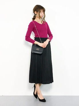 miyaseさん（レディース・166cm）の秋コーディネート