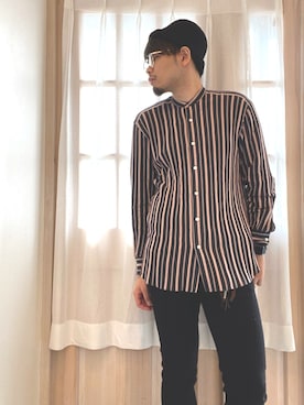 Jin Kobaさん(メンズ・183cm)の秋コーディネート