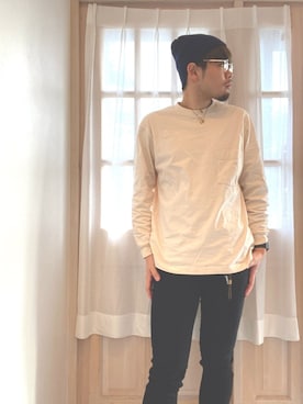 Jin Kobaさん（メンズ・183cm）の秋コーディネート