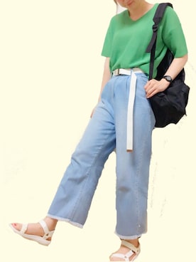 森ぽん。さん(レディース・169cm)の夏コーディネート