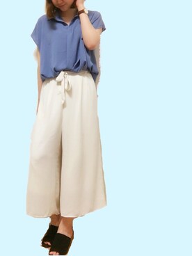 森ぽん。さん（レディース・169cm）の夏コーディネート