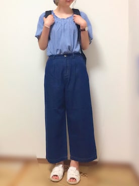 森ぽん。さん(レディース・169cm)の夏コーディネート