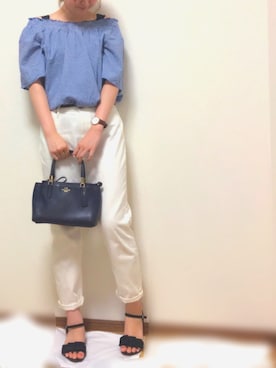 森ぽん。さん（レディース・169cm）の夏コーディネート