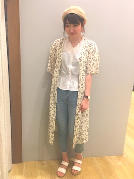 森ぽん。さん（レディース・169cm）の夏コーディネート