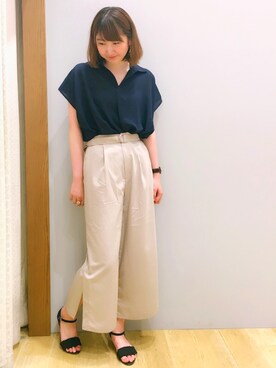 森ぽん。さん（レディース・170cm）の夏コーディネート