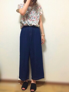 森ぽん。さん(レディース・169cm)の夏コーディネート