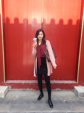 「Selected   （-）のアイテム」を使った、靳东老师不太熟的女朋友さん（レディース・174cm）の秋コーディネート