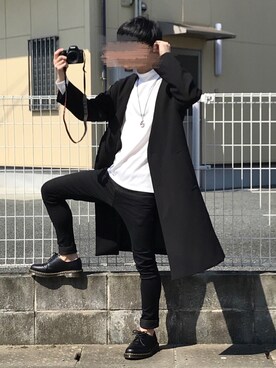 「アイテム（その他アウター）」を使った、SHÜИさん（メンズ・175cm・20代）の秋コーディネート