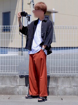 SHÜИさん（メンズ・175cm）の夏コーディネート