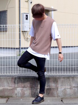 SHÜИさん（メンズ・175cm）の夏コーディネート