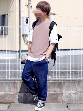 SHÜИさん（メンズ・175cm）の夏コーディネート