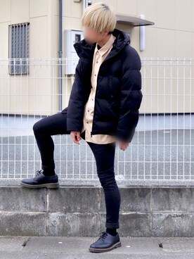 「アイテム（ピアス（片耳用））」を使った、SHÜИさん（メンズ・175cm・20代）の冬コーディネート