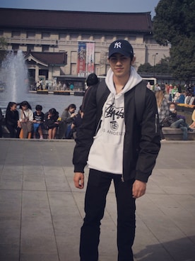 Bíšhãł Årŷáłさん（メンズ・165cm）の春コーディネート