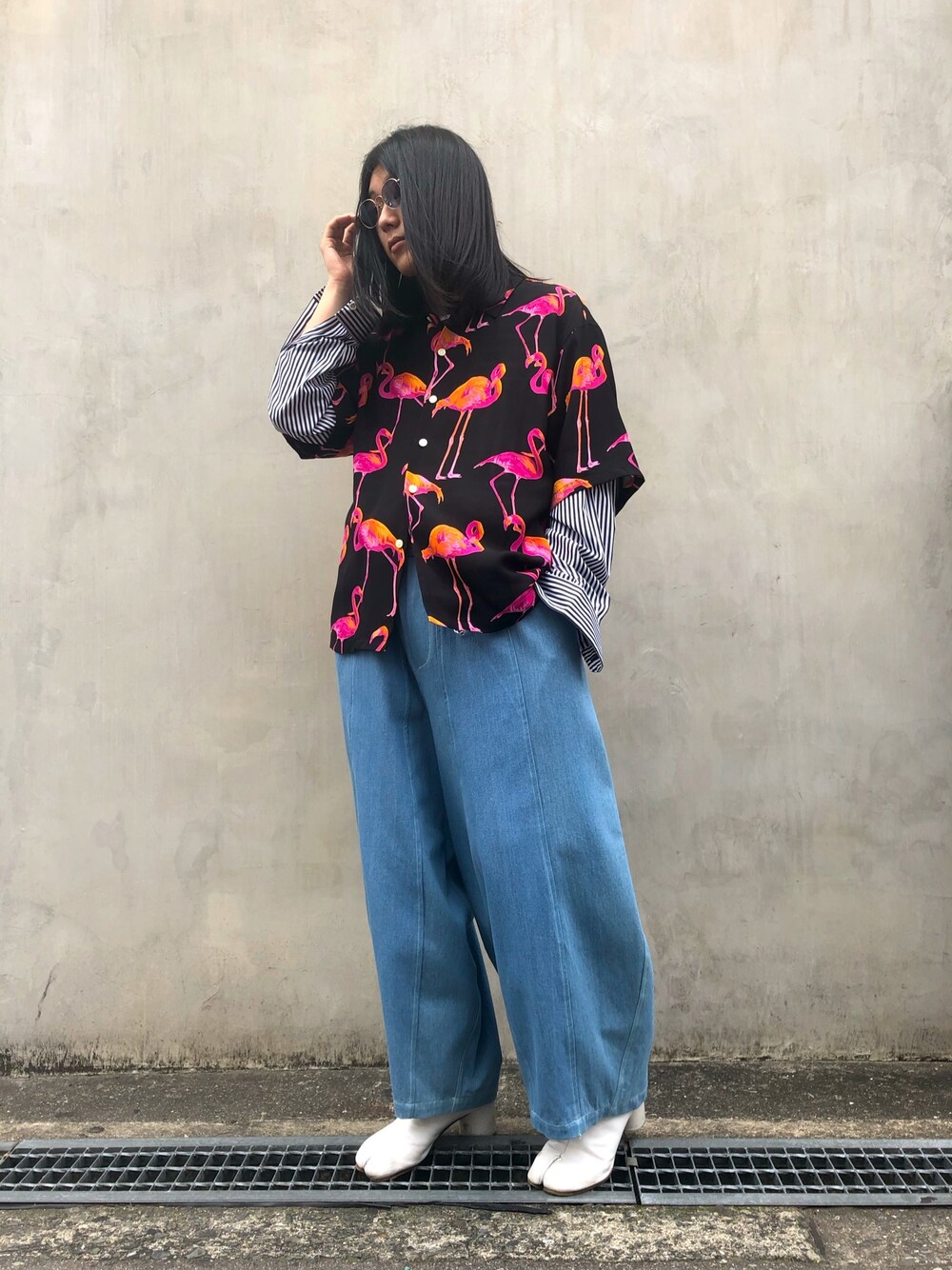 SOE フラミンゴ柄シャツ 【公式通販】