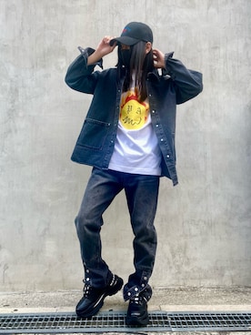 「L.H.P Private Brand（エルエイチピープライベートブランド）のアイテム」を使った、keitoさん（メンズ・167cm）の冬コーディネート