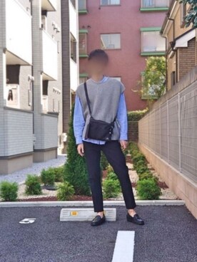 あっちさん(メンズ・179cm)の秋コーディネート