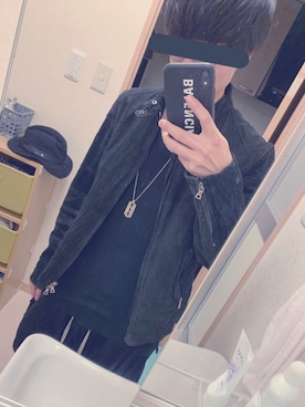 「JULIUS（ユリウス）のアイテム（アクセサリー）」を使った、yoppeiさん（メンズ・170cm）の春コーディネート