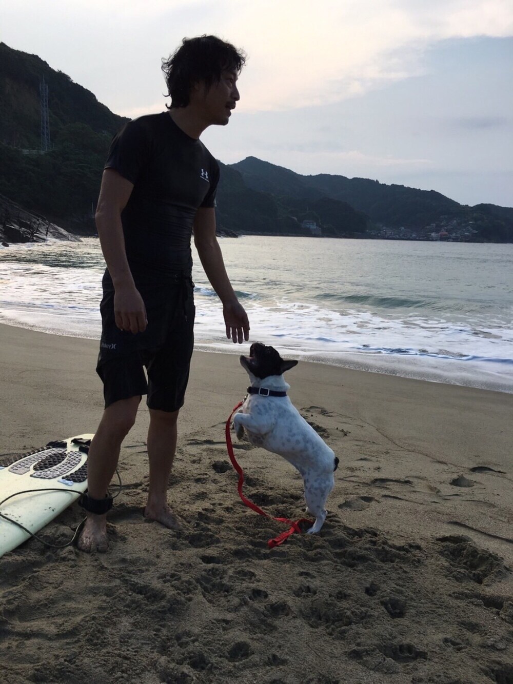 「surf tripのアイテム（その他、ホワイト系）」を使った、シバ アキノリさん（メンズ・169cm）の夏コーディネートの1枚目の写真