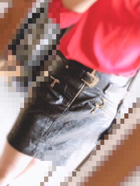 「Guess（ゲス）のアイテム（スカート）」を使った、nanami121006さん（レディース・166cm）の秋コーディネート