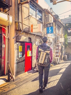 「STREAM TRAIL（ストリームトレイル）のアイテム」を使った、bolt73rrさん（メンズ・180cm）の春コーディネート